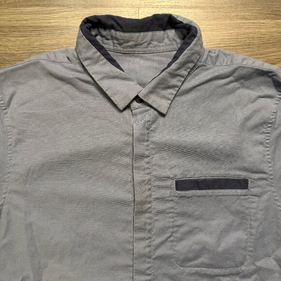 Lululemon Men's Summer Fridays Buttondown - Blue - Picture 4 of 7